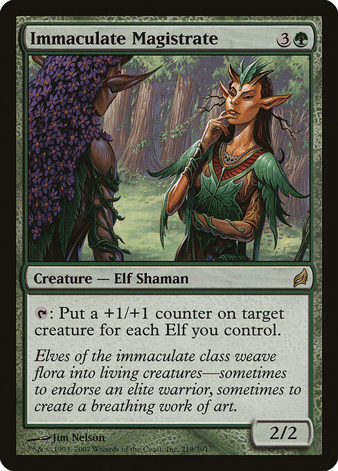 Immaculate Magistrate card art