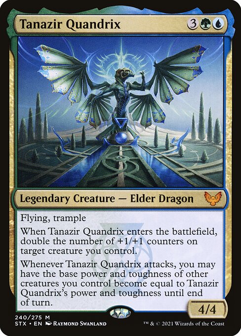 Tanazir Quandrix card art