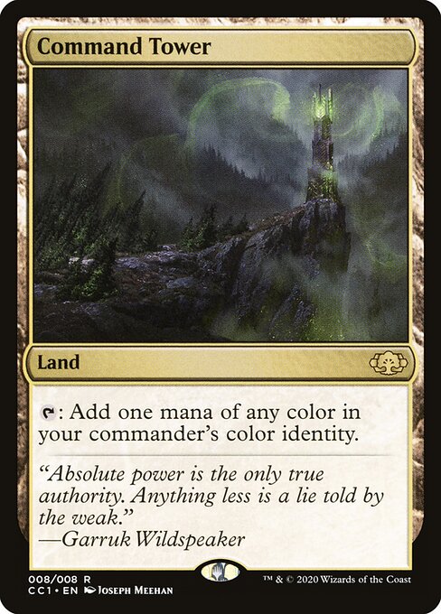 Command Tower card art