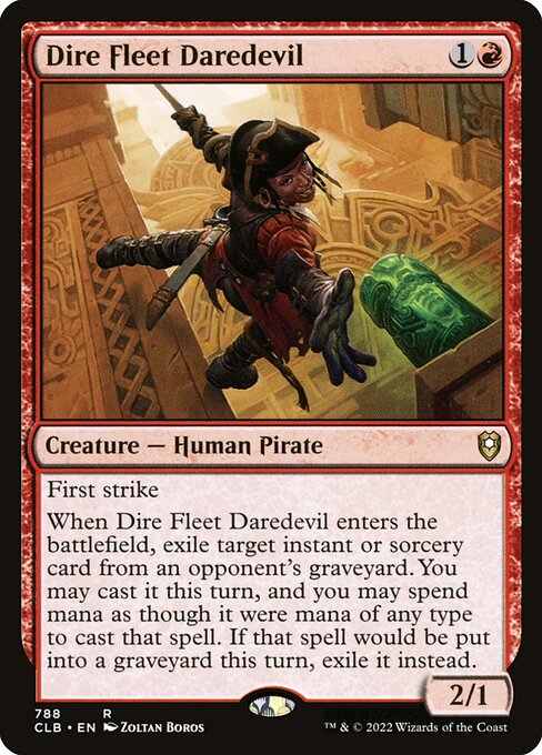 Dire Fleet Daredevil card art