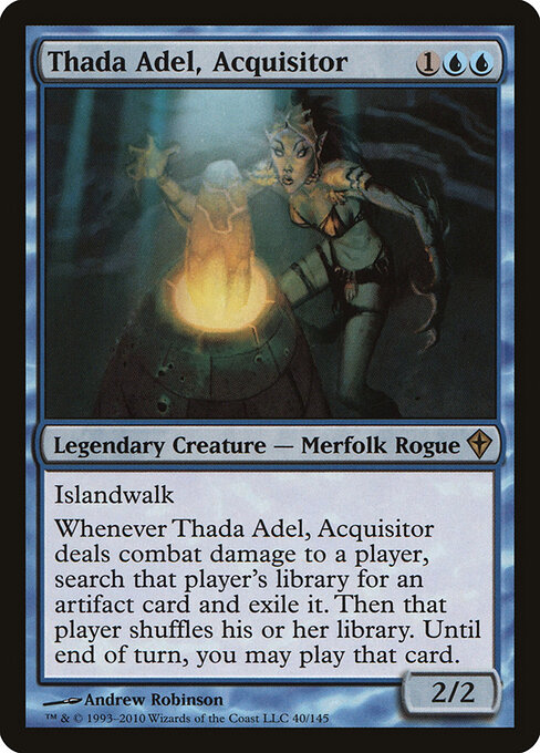 Thada Adel, Acquisitor card art