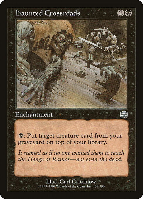 Haunted Crossroads card art