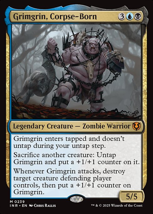Grimgrin, Corpse-Born card art