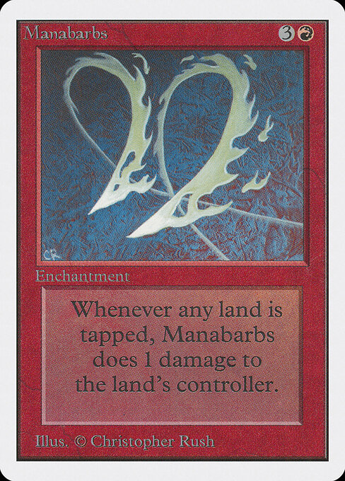 Manabarbs card art