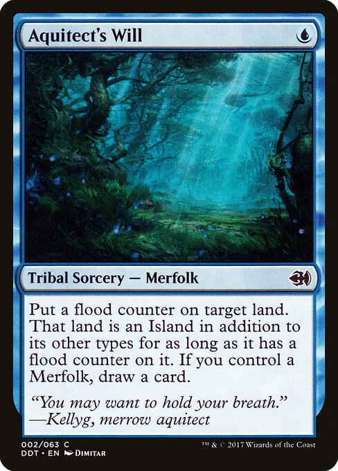 Aquitect's Will card art