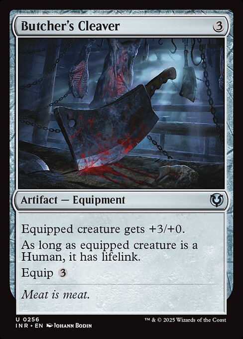 Butcher's Cleaver card art