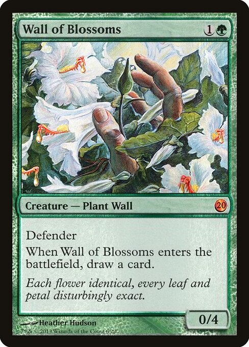 Wall of Blossoms card art