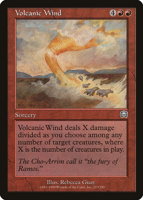 Volcanic Wind card art