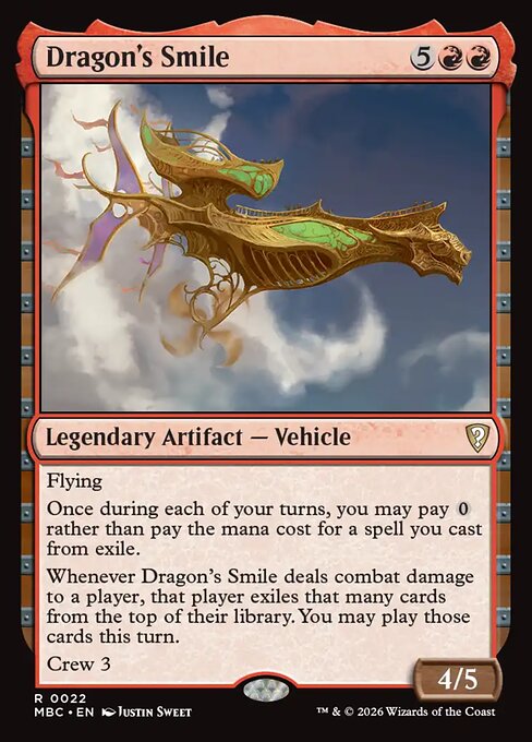 Dragon's Smile card art