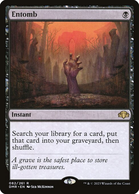 Entomb card art