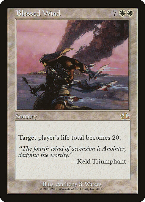 Blessed Wind card art