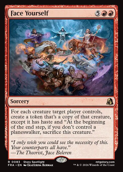 Face Yourself card art