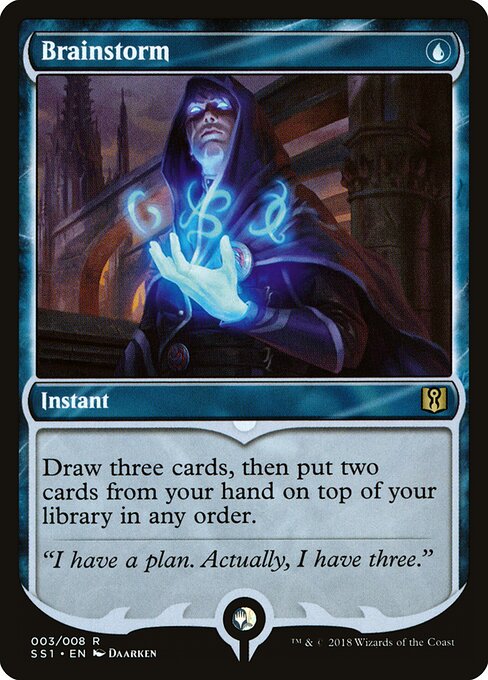Brainstorm card art