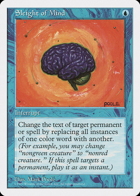 Sleight of Mind card art