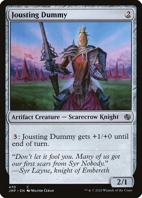 Jousting Dummy card art