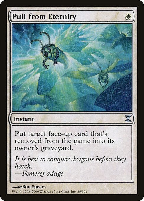 Pull from Eternity card art