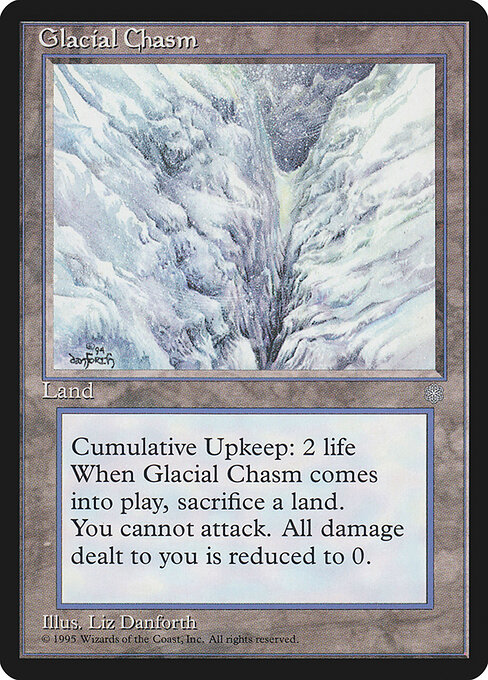 Glacial Chasm card art