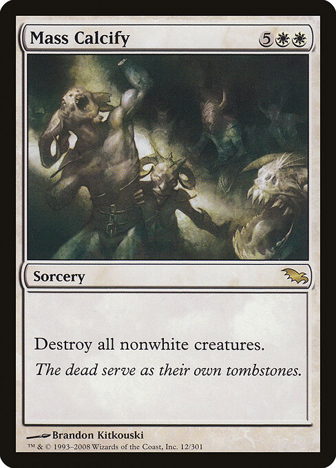 Mass Calcify card art