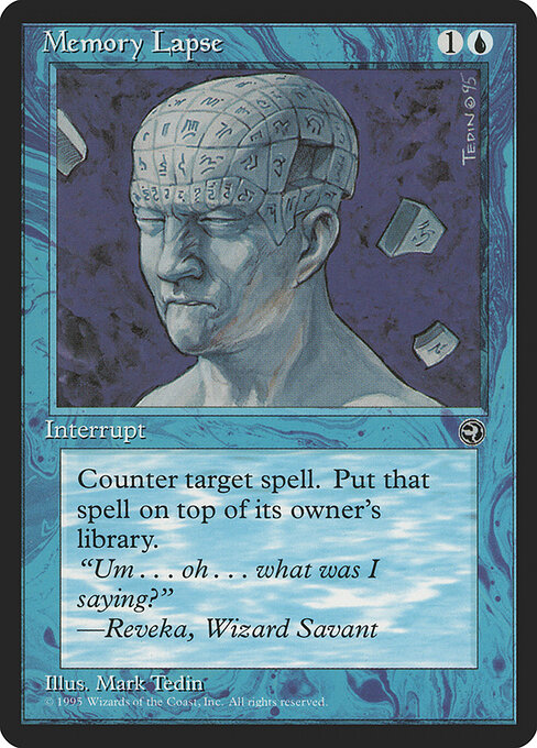 Memory Lapse card art