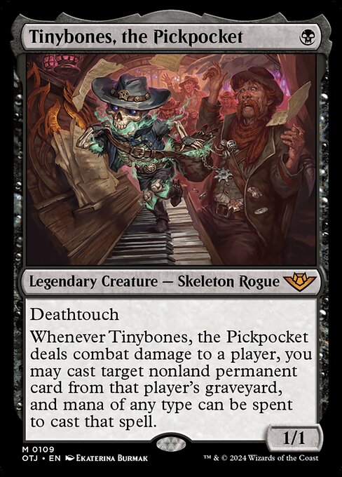 Tinybones, the Pickpocket card art