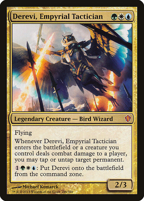 Derevi, Empyrial Tactician card art
