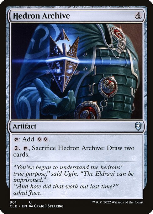 Hedron Archive card art