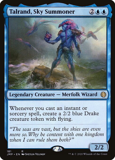 Talrand, Sky Summoner card art