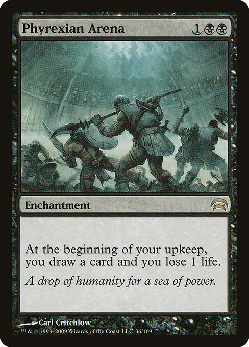 Phyrexian Arena card art