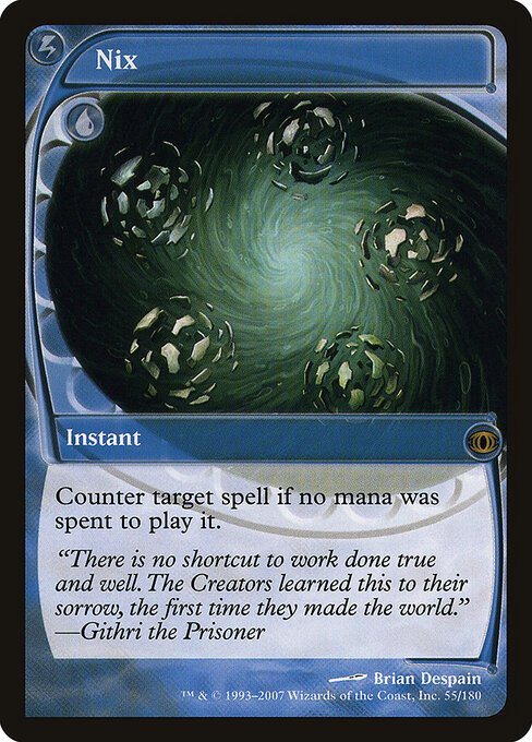 Nix card art