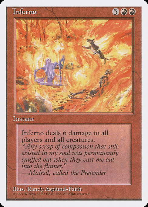 Inferno card art