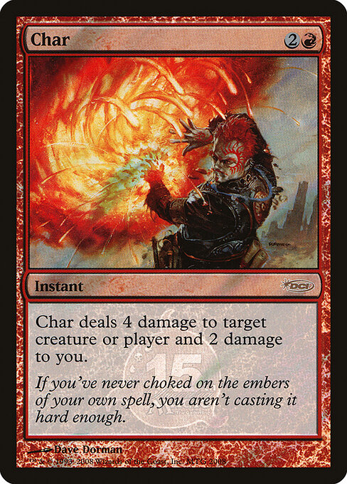 Char card art