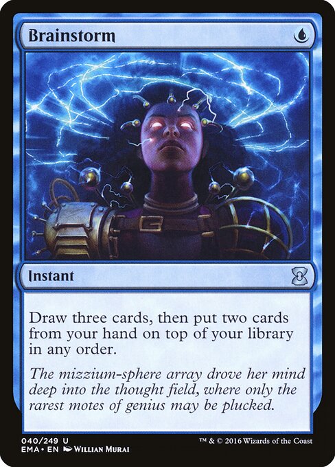 Brainstorm card art