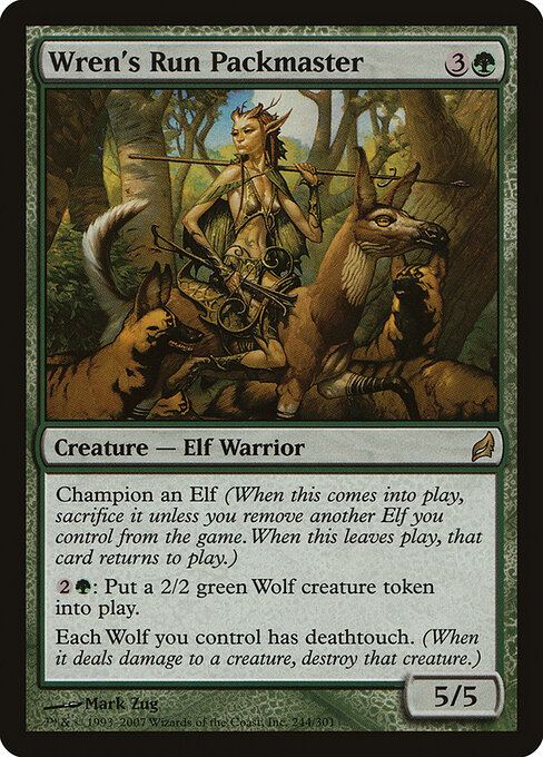 Wren's Run Packmaster card art