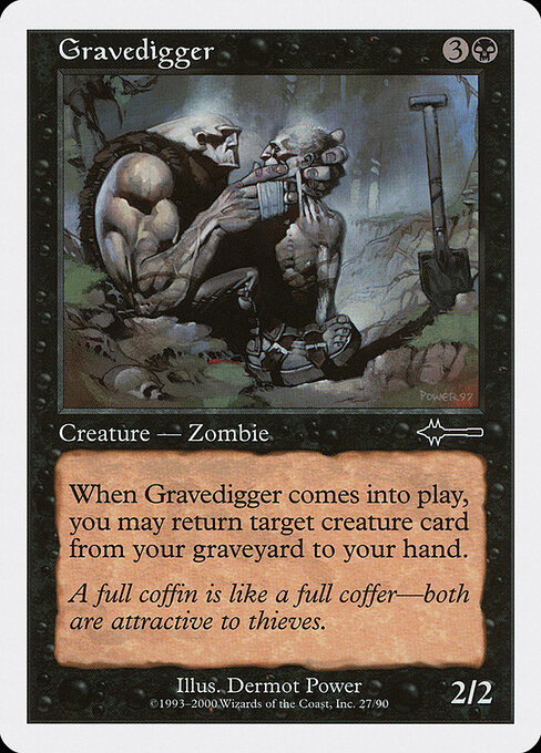 Gravedigger card art