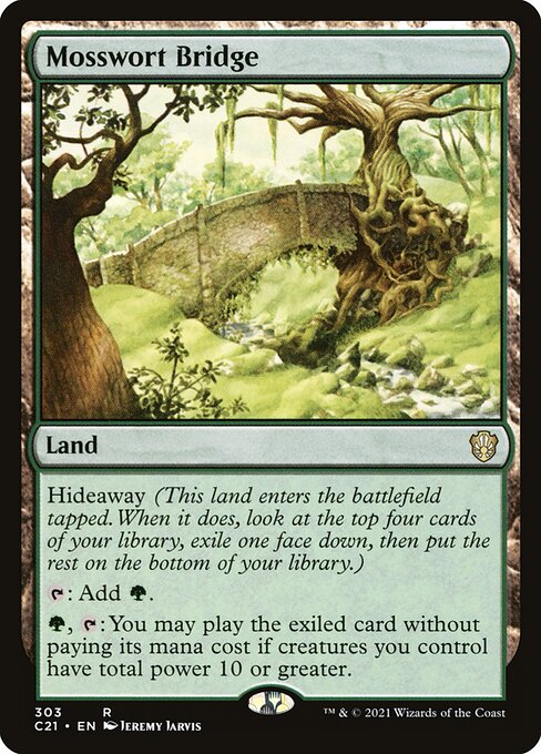 Mosswort Bridge card art