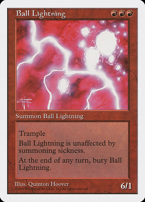 Ball Lightning card art