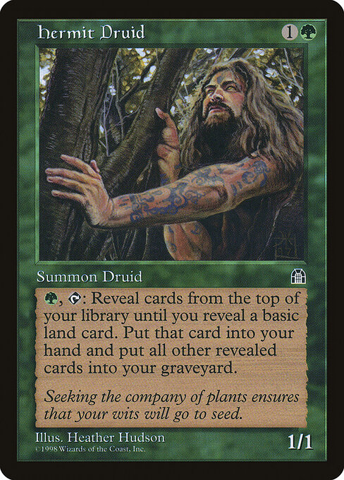 Hermit Druid card art