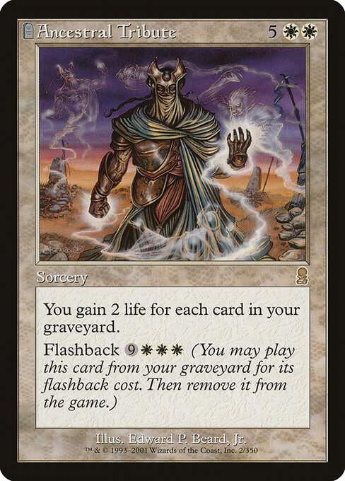Ancestral Tribute card art