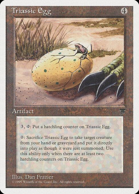Triassic Egg card art