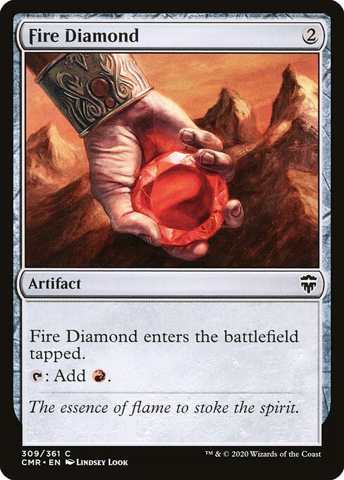 Fire Diamond card art