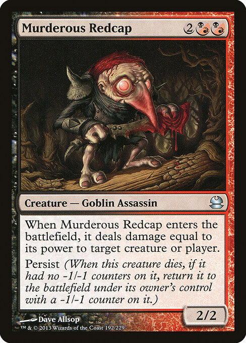 Murderous Redcap card art