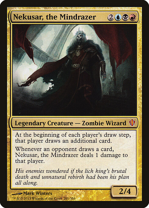 Nekusar, the Mindrazer card art