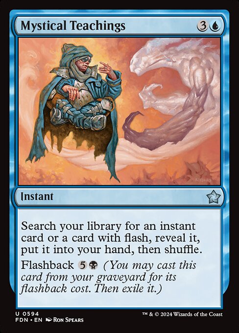Mystical Teachings card art