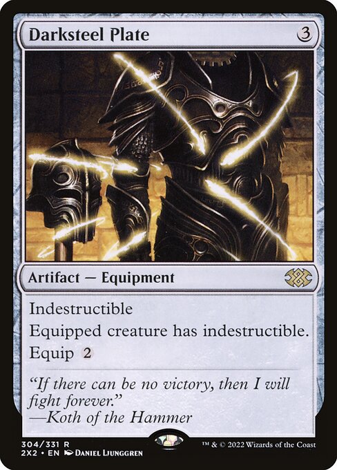 Darksteel Plate card art