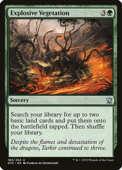 Explosive Vegetation card art