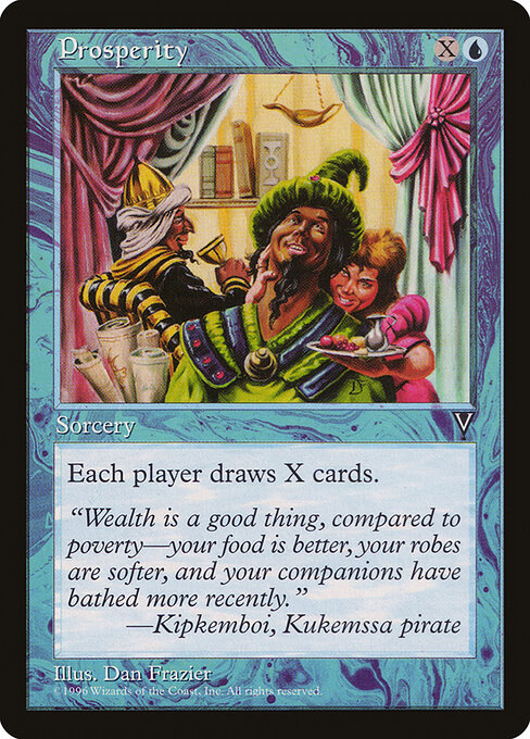 Prosperity card art