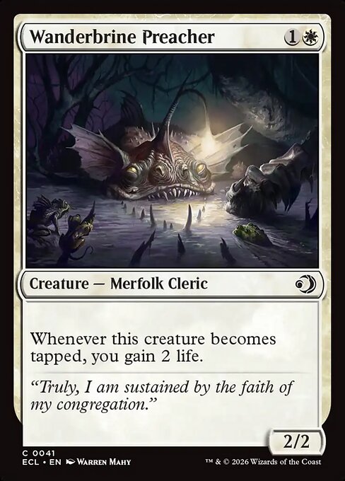 Wanderbrine Preacher card art