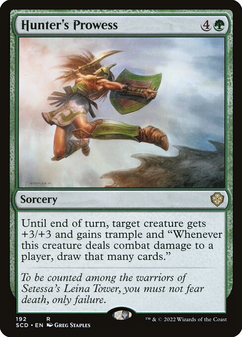 Hunter's Prowess card art