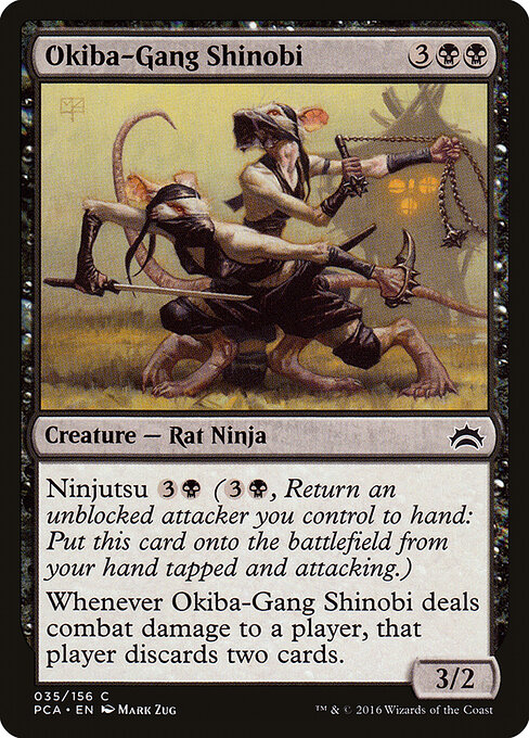 Okiba-Gang Shinobi card art
