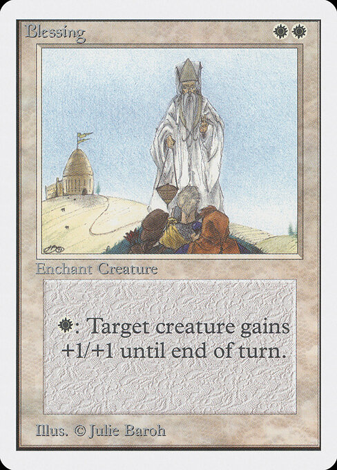 Blessing card art